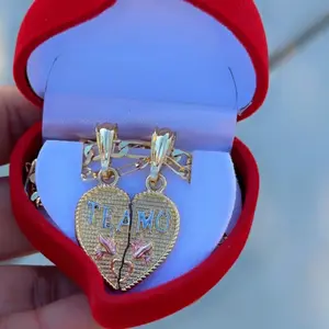 Couple Heart Necklace