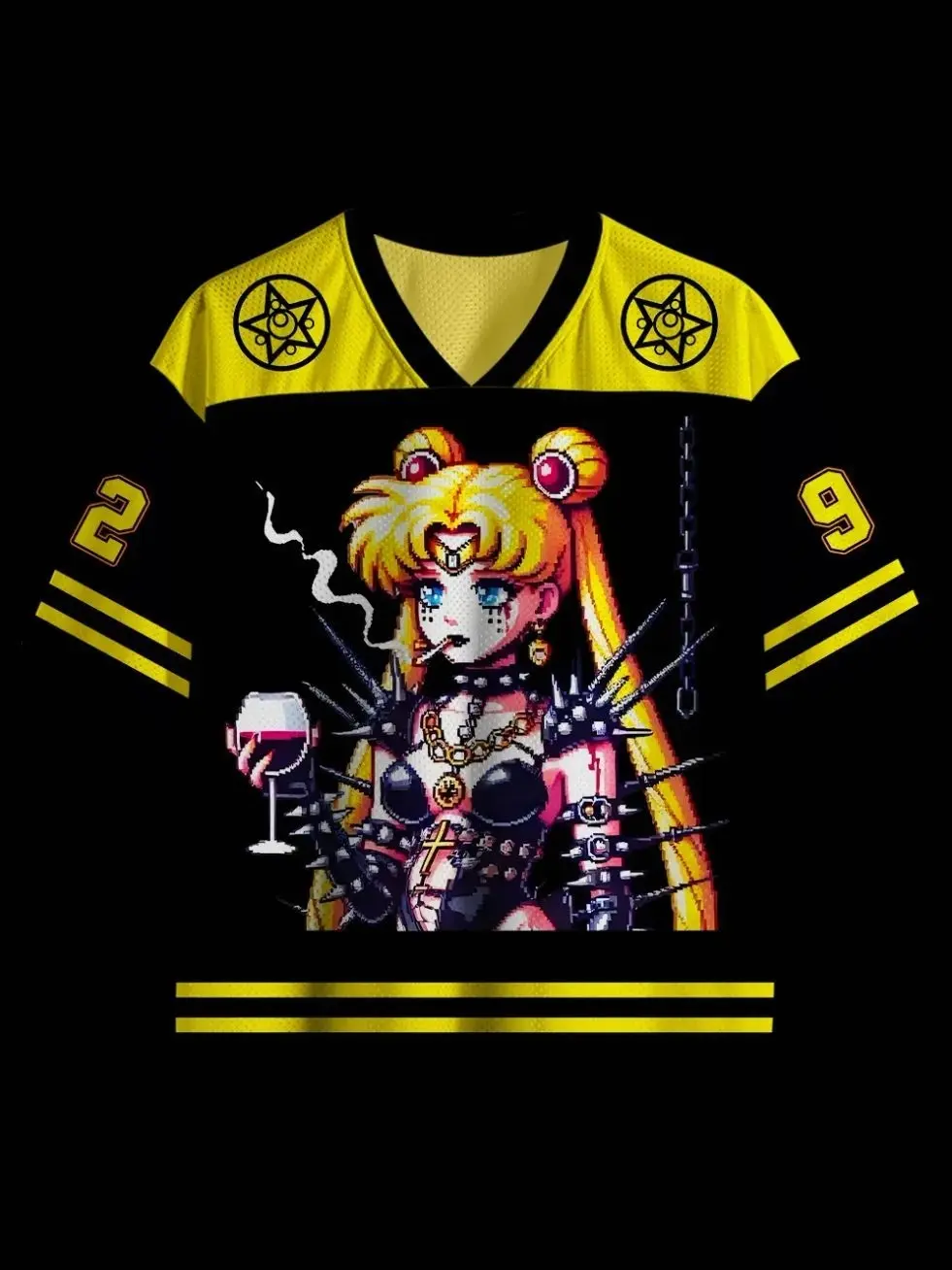 PUNK MOON MESH JERSEY 89V
