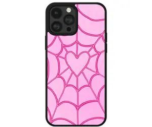 Pink Spidey Heart Phone Case