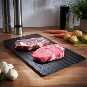 1 Piece Multi-size Quick Defrosting Tray for Frozen Meat, Portable Meat Fruit Quick Defrosting Board, Kitchen Utensils & Gadgets