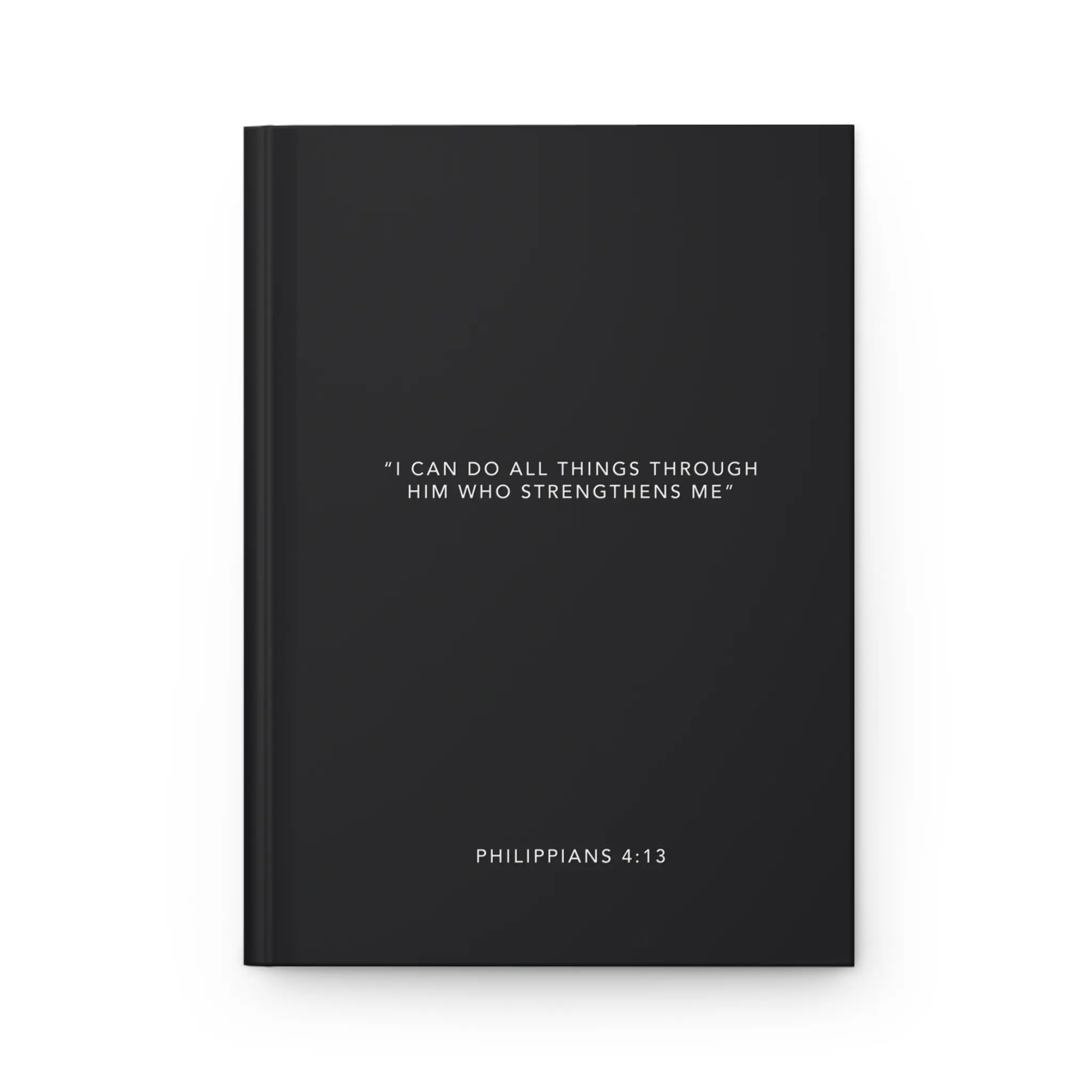 Bible Verse Hardcover Journal PHILIPPIANS 4:13