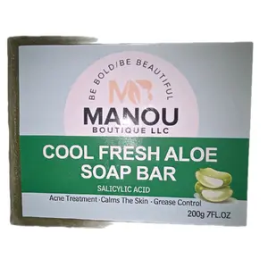 Cool Fresh Aloe Soap Bar Acne