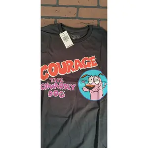 COURAGE THE COWARDLY DOG w/ Muriel Bagge & Eustace Bagge - T-shirt ~Never Worn~S