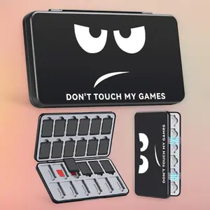 Game Card Storage Case, 1 Set Portable 24 Card Slot Game Card Box, Durable Console Accessories for Nintendo Switch OLED NS Lite