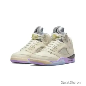 Retro Sp Discount Edition Washed Yellow Casual Sporty Versatile Durable Comfort Basketball Shoes