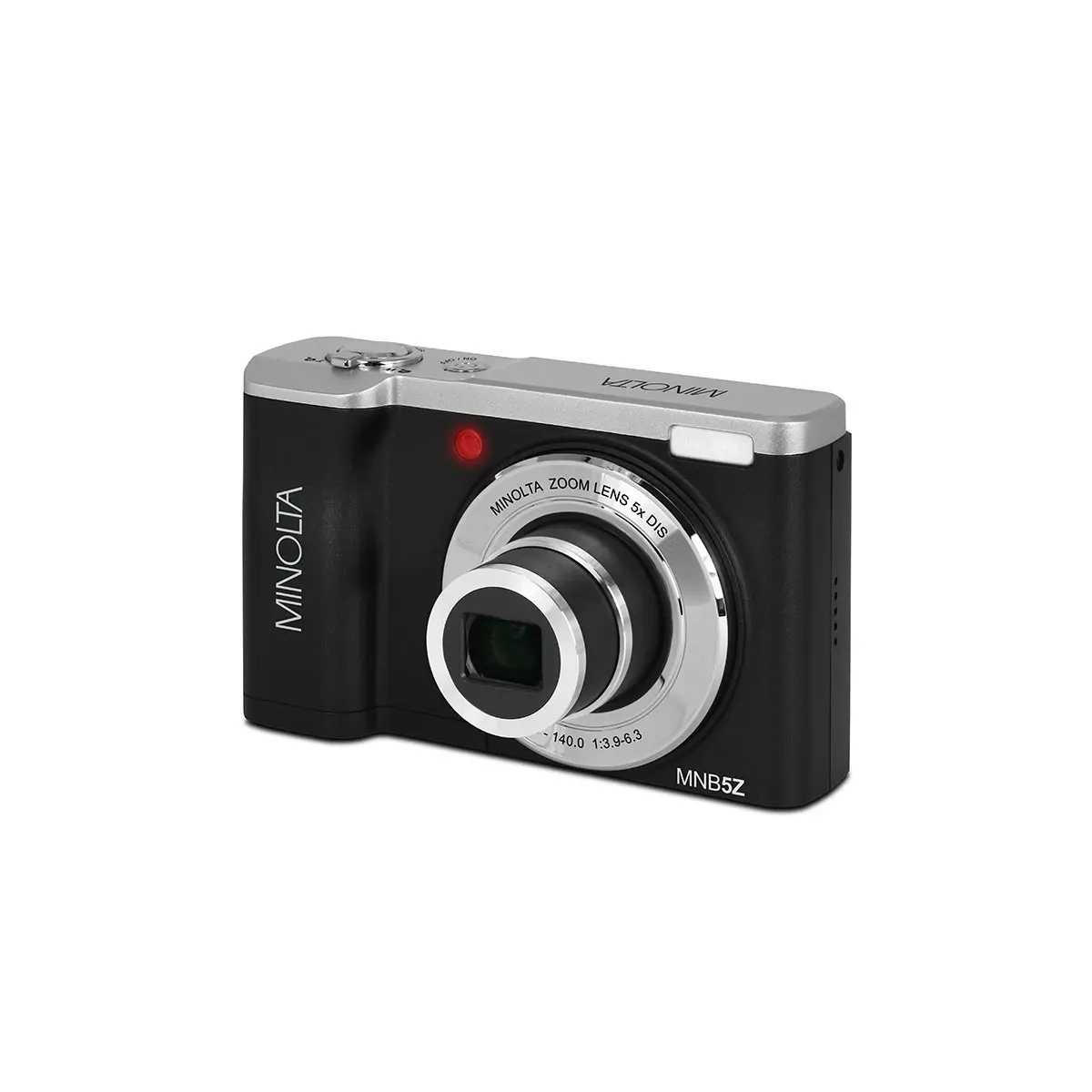 Minolta MNB5Z 56MP 5K Ultra HD 2.8" LCD Screen Digital Camera, Black