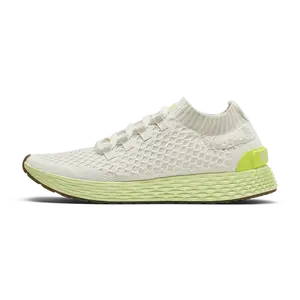 NOBULL Women's Allday Knit Shoe in Classic White Pear - Everyday Walking Sneaker, Comfortable Slip-On Shoe, Casual Trainer