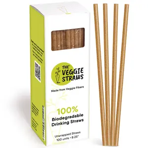 Biodegradable Unwrapped Veggie Straws