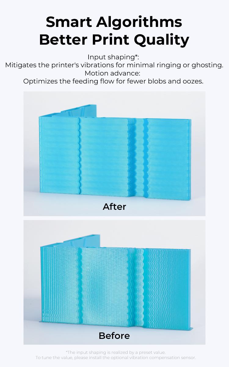 Creality Ender-3 V3 KE 3D Printer - Fused Deposition Modeling Technology, 500mm/s Max Printing Speed and X-axis Linear Rail Creality Ender-3 V3 KE 3D Printer - Fused Deposition Modeling Technology, 500mm/s Max Printing Speed and X-axis Linear Rail