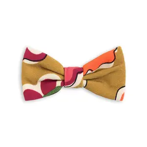 Mazzy Floral Mini Bow Clip