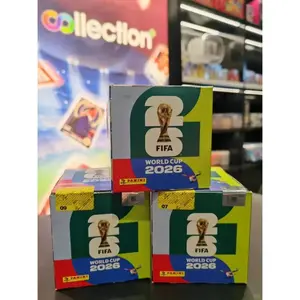 2026 Football Stickers Box Sticker Soccer Stickers Card Collection Soccer Star Peripheral Toy
