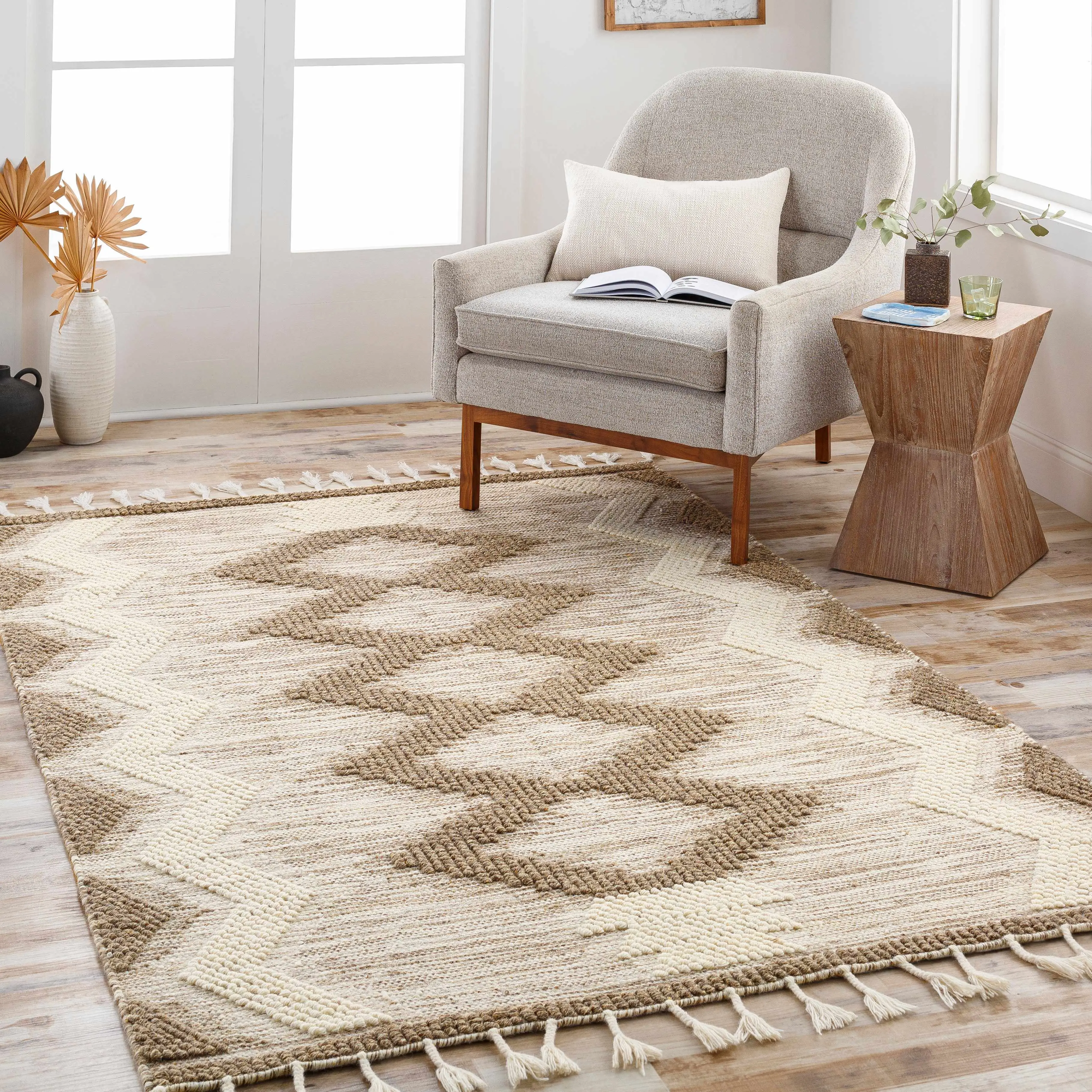 Highpoint Tasseled Jute Rug - Home Decor, Indoor Area - Clearance, Home Decor Rugs, Indoor Area Rugs