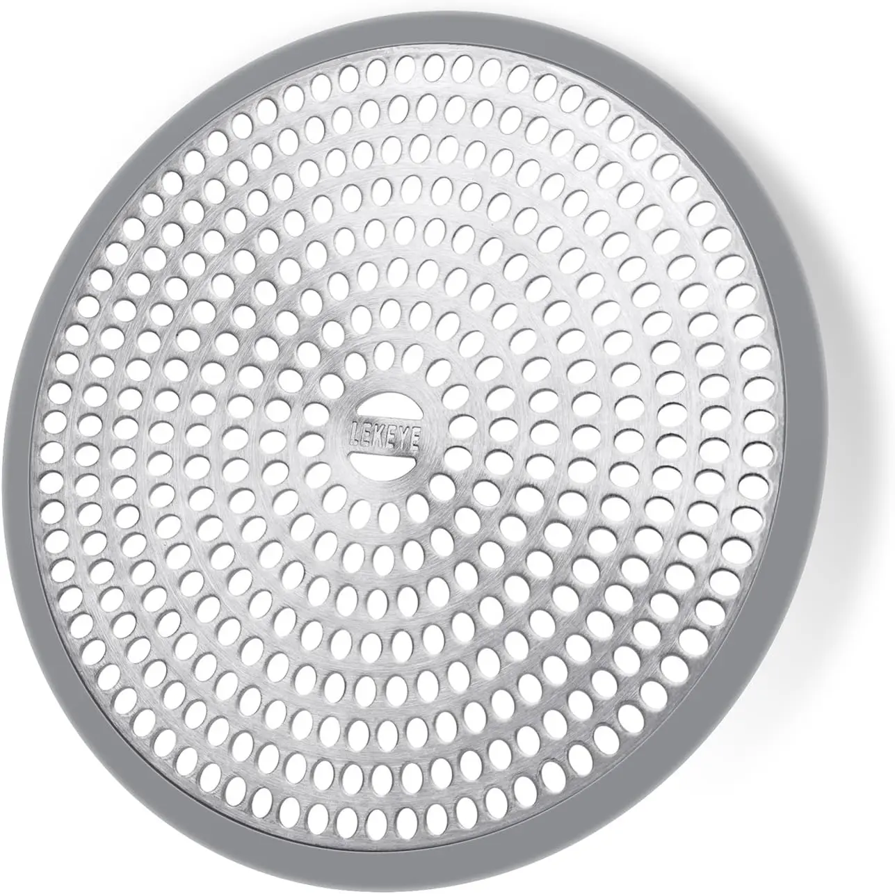 Shower Drain Hair Catcher/Strainer/Stainless Steel and Silicone