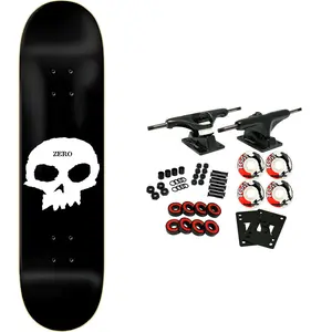 Zero Skateboard Complete Single Skull 7.5" x 30.75"