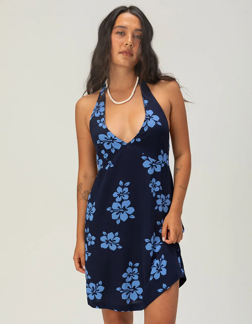 ROXY Summer Day Womens Halter Dress