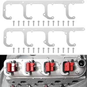 5.3L LS Square Coil Brackets Valve Cover For D581 D514A D510C 12558693 LSX Swap