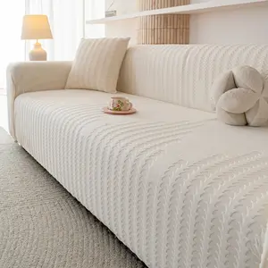 Vine Print Elastic Washable Sofa Slipcover, Perfect Fit Fabric, Easy Clean & Maintain, Home Decor Protection, Soft Comfortable Material