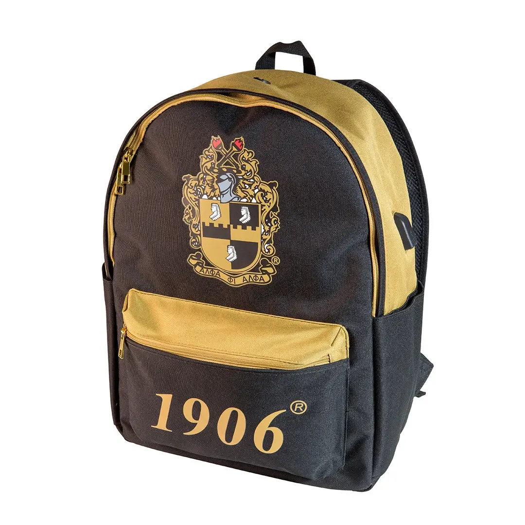 Alpha Phi Alpha USB Port Backpack Alpha Phi Alpha USB Port Backpack
