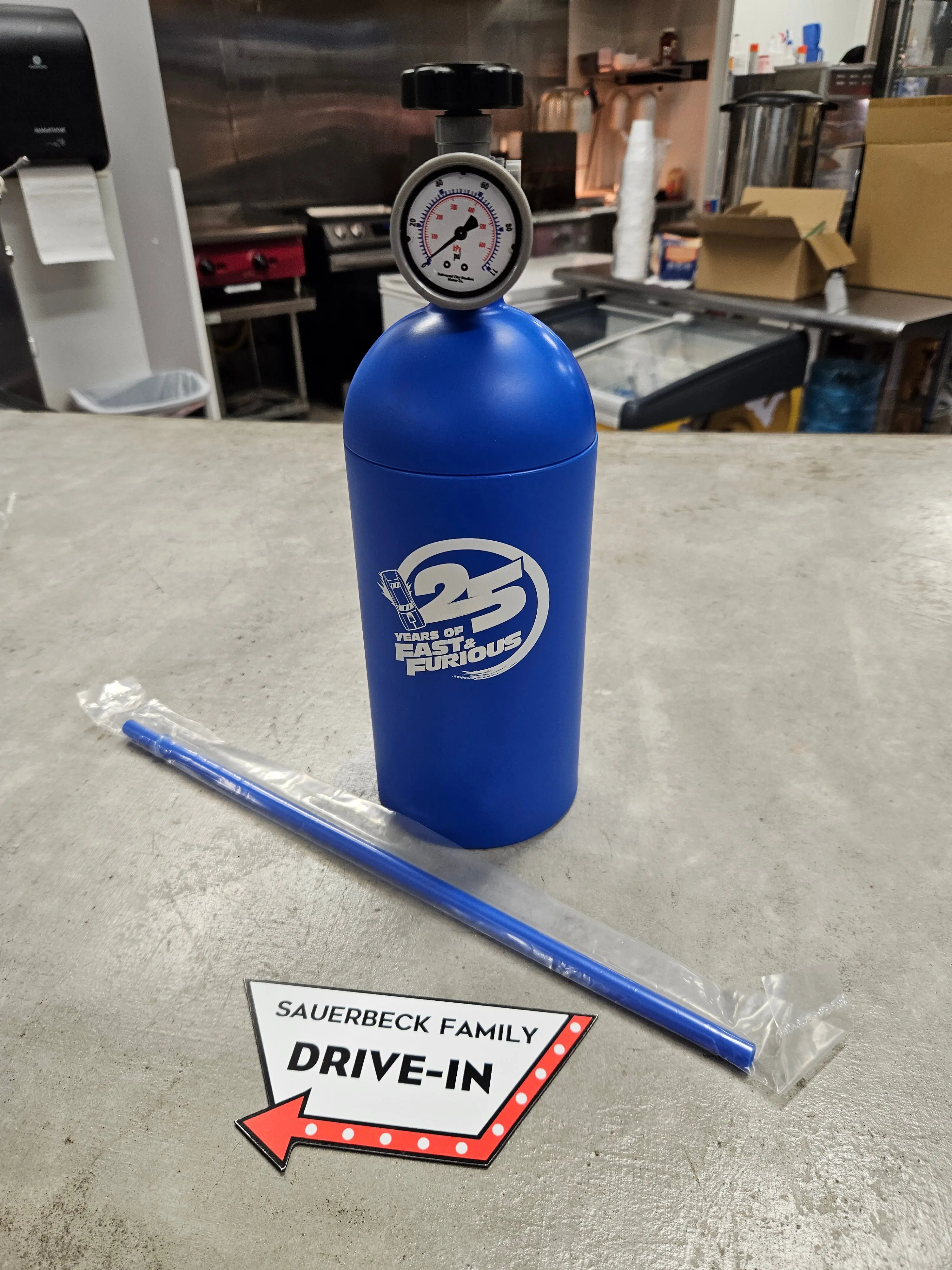 Fast and Furious 25th Anniv Nitrous Drink Bottle Nitro
