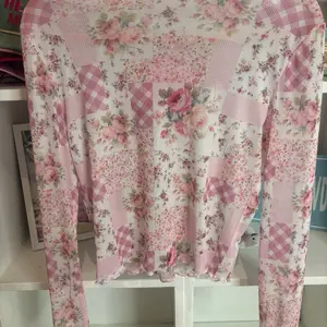 Pink coquette mesh undershirt