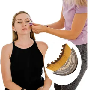 Facial Lymph Massage Brush, Handheld Cosmetic Skincare Tool for Hydrating All Skin Types