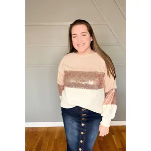 Verona Sequin Sweater