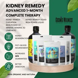 Kidney Remedy - Advanced 1 Month Complete Package [Sarsaparilla + Burdock + Nettle]