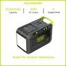 MARBERO 88.8Wh Portable Power Station 24000mAh Portable Charger with 80W AC Out (120W Peak), 8 Output Ports, Built-in LED Panel (2 Lighting Modes, 3 Brightness Levels), Fast Charging for Camping, Emergencies,sohoc