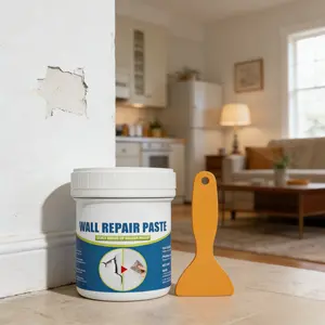 TrueRelief Drywall Patch Repair Kit 100g Wall Mending Agent Multi-functional Quick-drying Paste Adhesive Heavy Duty Concrete Sealant Waterproof Self-adhesive