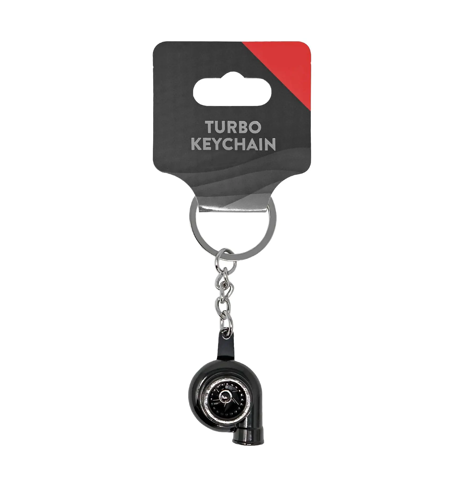 Turbo Keychain Metal Spinning Turbocharger Automotive Mini Car Part ...