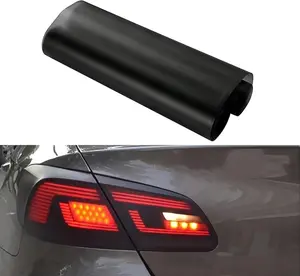 Matte Black Car Light Tint Film - 30x100CM, Headlight, Brake, Taillight & Fog Light Tinted Color Films