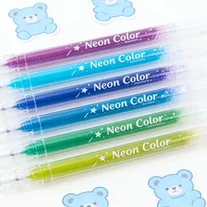 Glitter gel pen Metallic Vibrant ,Sparkle gel pens for coloring,glitter pens for adults,colored gel pens for Adult Coloring Books and Drawing tiktokshopblackfriday Sketch Art Marker Waterproof Paint Marker