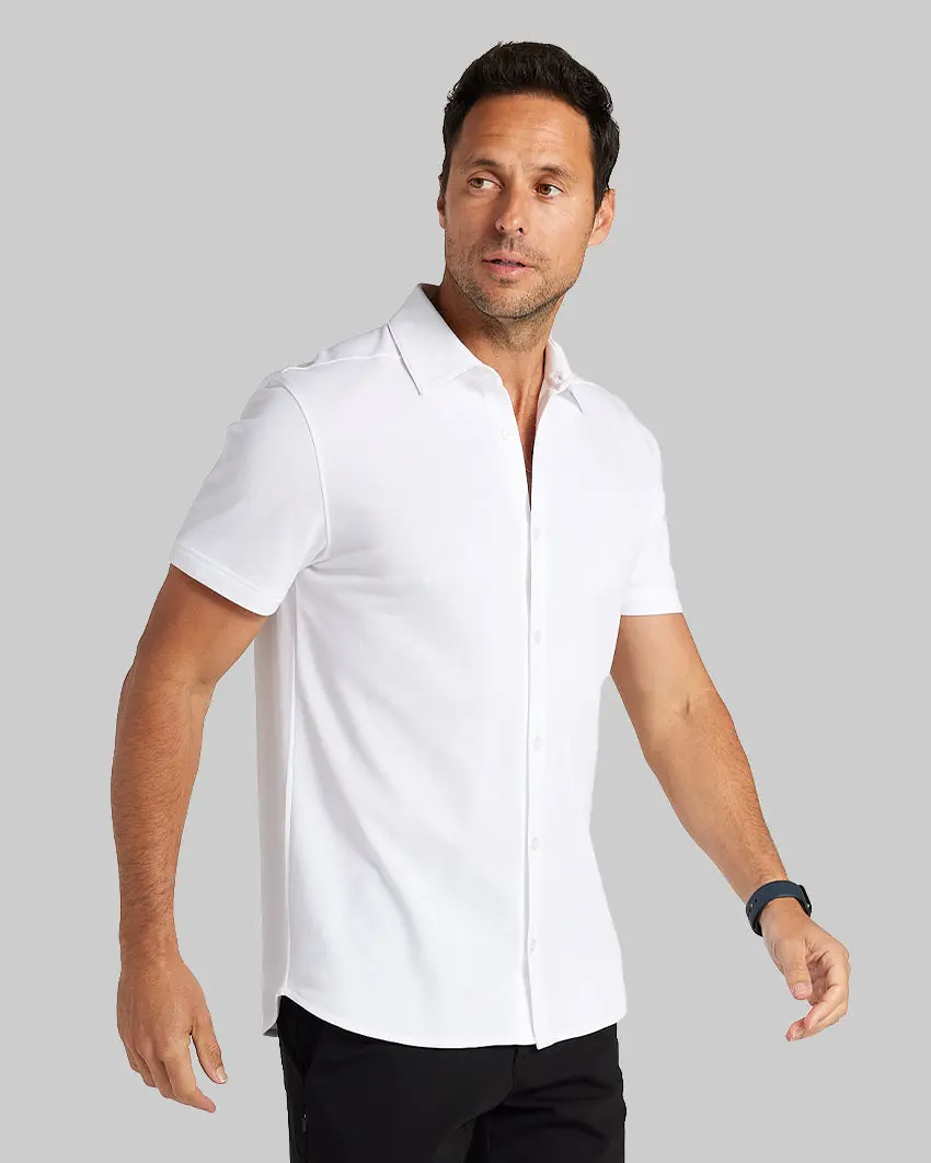 Bayside Oxford Short Sleeve Button Down Bayside Oxford Short Sleeve Button Down
