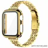Watch Band & Watch Case Set, Watch Band with Watch Case for Apple Watch, Smart Watch Accessories for Women & Men, Smartwatch Strap, Smartwatch Accessory