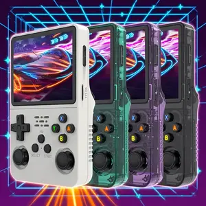 128G Handheld game console, R36S Portable Gaming Device - 3.5" IPS HD Display, 128GB TF Card, Perfect Gift for Gamers, Retro Style, Various Color Choices with High-Performance Chip for The Best On-The-Go Gaming Experience