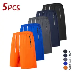 Clean Gent 1/3/5-pack men’s drawstring waist shorts, casual comfortable breathable pocket shorts, men’s shorts, everyday outdoor wear, men’s pants, men’s shorts, sportswear, men’s sports shorts, athleisure wear, drawstring shorts set, drawstring basketbal