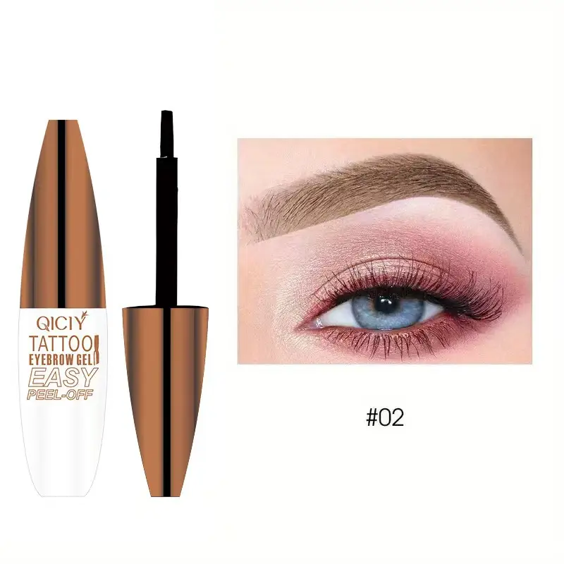 Sweat Resistant Tinted Brow Gel | 3 Natural Shades for Everyday Girls, One-Day Long Lasting & Waterproof