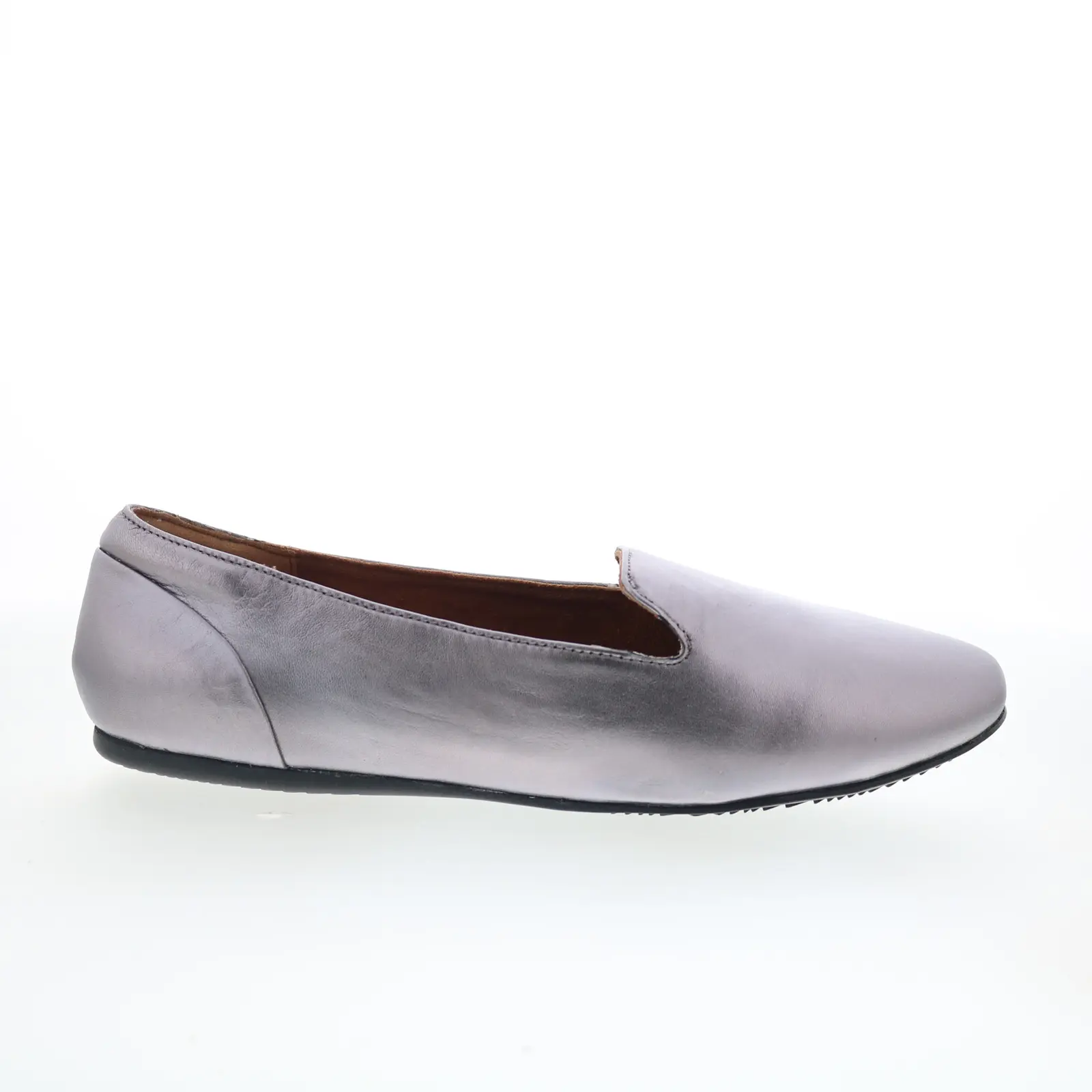 SoftWalk Shelby S2258-033 Womens Gray Leather Slip On Loafer Flats Shoes