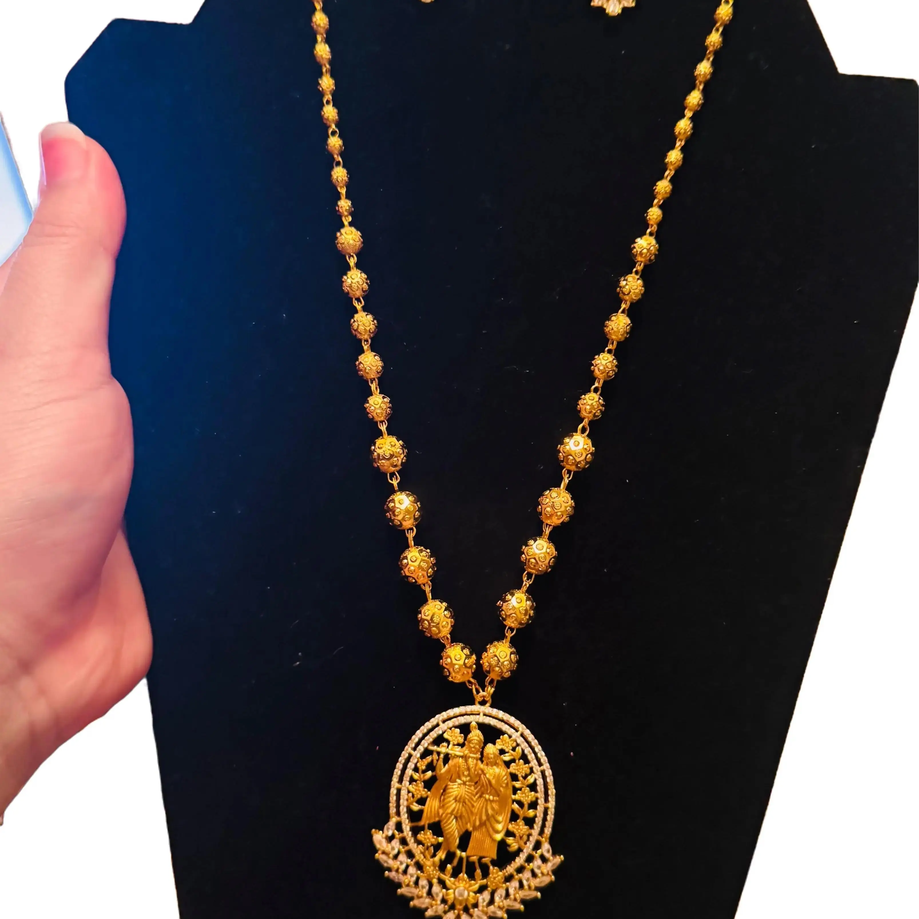 Radha Krishna Necklace set
