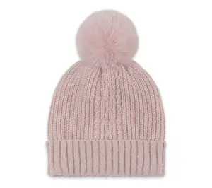 Hadley Wren Kenzie Knit Pom-Pom Beanie