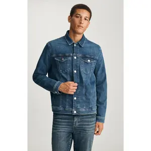 DRAKE DENIM JACKET IN MID BRUSHED CLASSIC VINTAGE