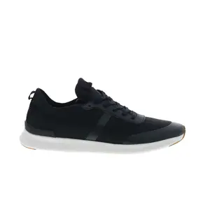 Steve Madden P-Berlyn Mens Black Synthetic Lace Up Lifestyle Sneakers Shoes