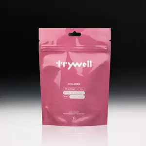 trywell Collagen Gummies - Collagen + Vitamin C + Zinc + Biotin - Beauty & Joint Support for Hair, Skin, Nails & Overall Wellness - Gut Friendly Formula - Lemon Flavor - Gluten Free - 60 Gummies Supplement