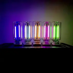 Car USB Night Light Touch Dimmable LED Filament Lamp Portable Lighting Decorative Atmosphere Light for Car,Touch To Light Up