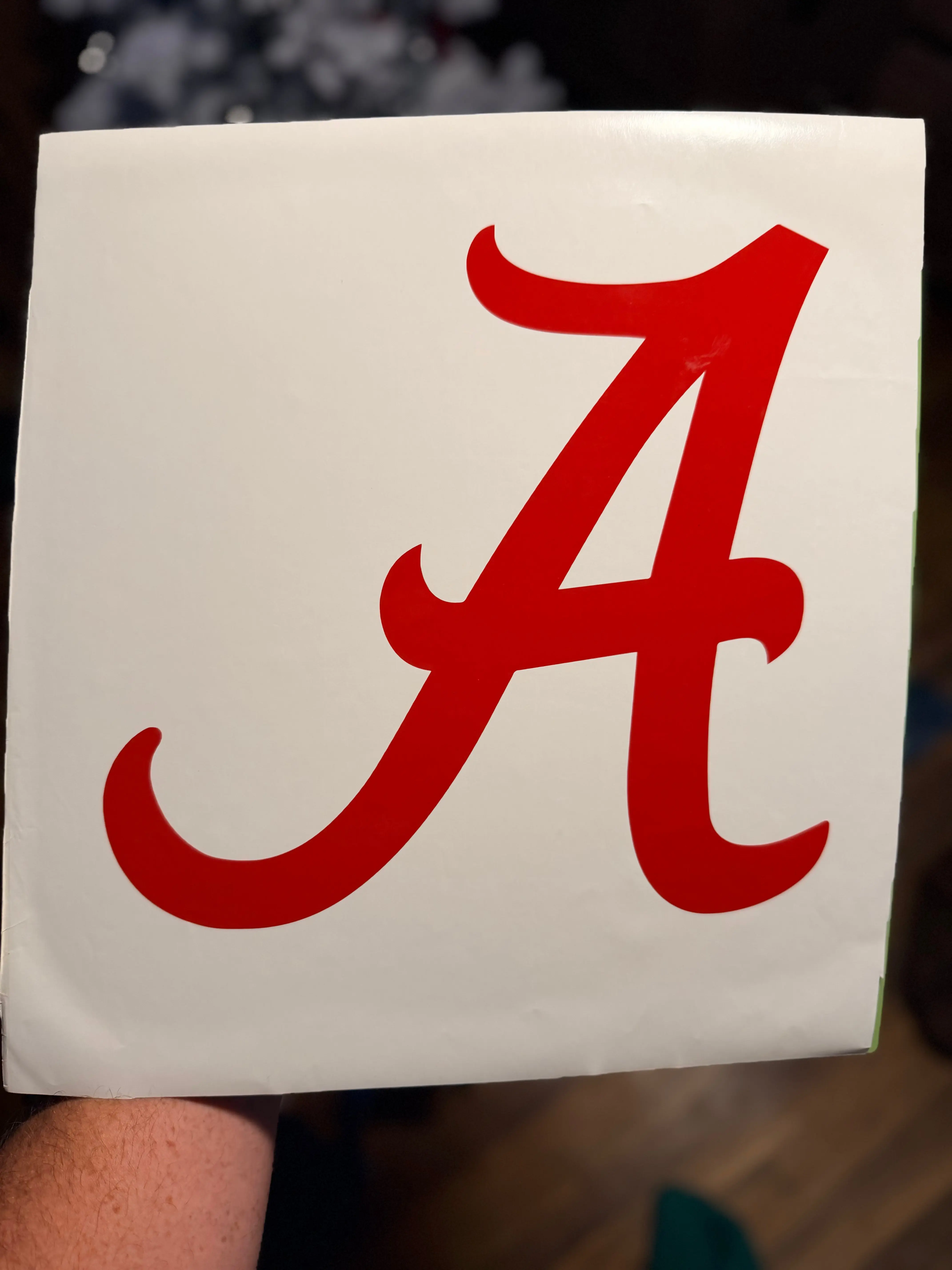 Alabama Car Decal
