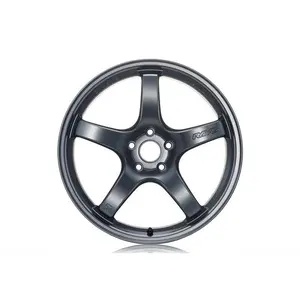 Gram Lights 57CR 15x8.0 +28 4x100 Gun Blue 2 Wheel