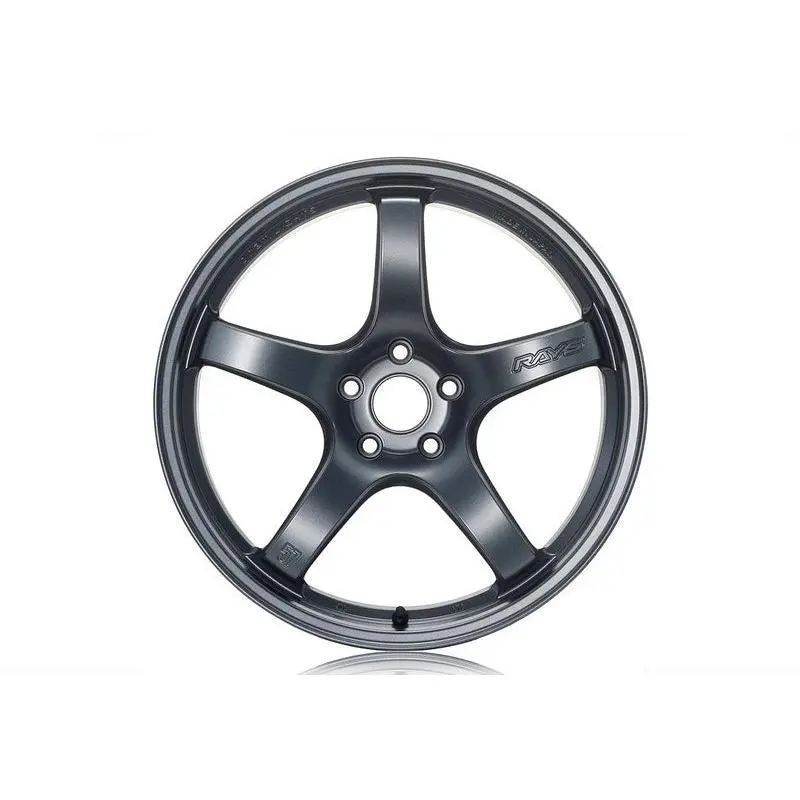 Gram Lights 57CR 15x8.0 +28 4x100 Gun Blue 2 Wheel