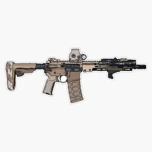 Gun Sticker, Soldier Decal, Hard Hat Sticker, Foreman Welding Welder Decal Hard Hat Decal
