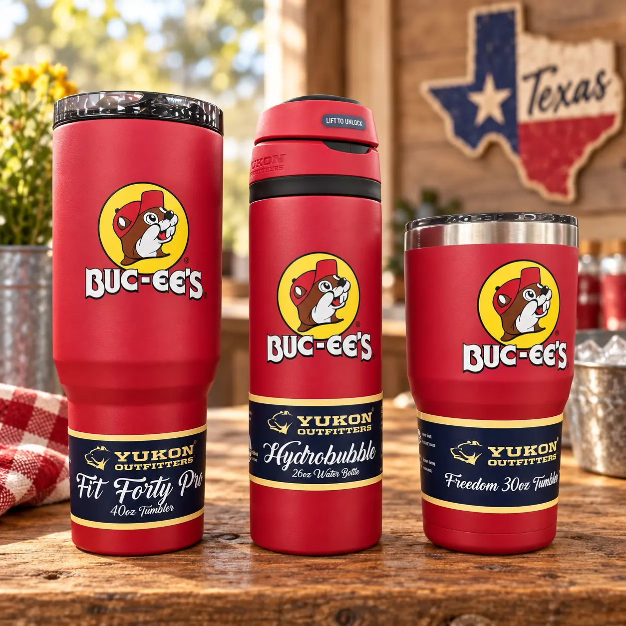 Buc-ee's Fit Forty Tumblers