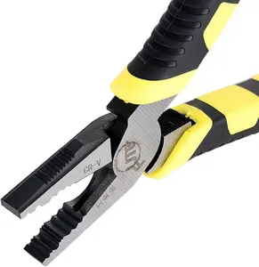 8 inch Linesman Pliers Combination Pliers with Wire Cutters,Chrome Vanadium Steel Forged (8" lineman's Pliers)